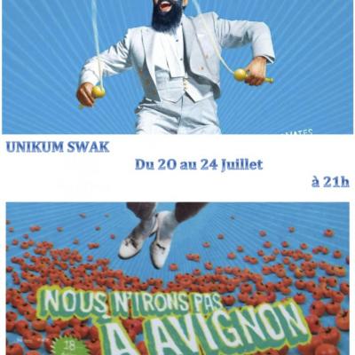 Flyer Gare au Théatre Juillet 2016